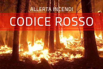 Stato massima pericolosit&#224; per gli incendi boschivi