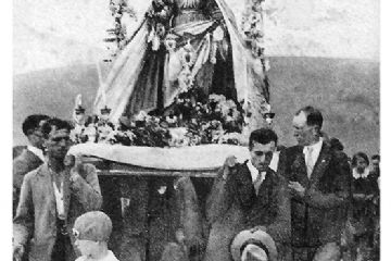 Cartolina Processione 8.7.1934
