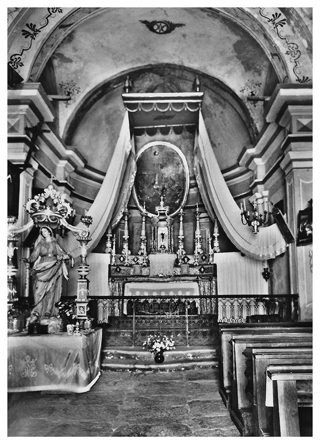 Interno Chiesa della Visitazione di Santa Elisabetta