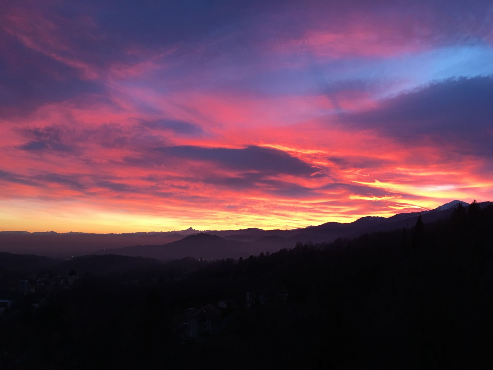 Panorama sul Monviso
